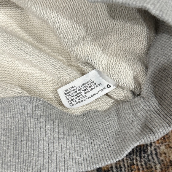 a new day Light Gray Ribbed Crewneck Top - Picture 5 of 6